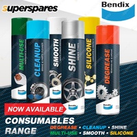 1x Bendix Shine Shines Tyres 400 grams Spray Can for Tyres Mudflaps Bumper Bars