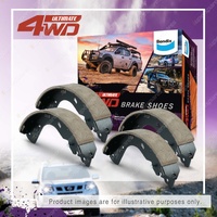 Bendix Rear Ultimate 4WD Brake Shoes for Holden Colorado RC Rodeo RA 3.0 3.5 3.6