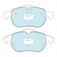 8Pcs F + R Bendix Euro Brake Pads Set for Saab 9-3 D75 D79 E79 YS3F 4 Door