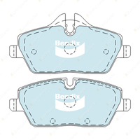 8Pcs Front + Rear Bendix Euro Brake Pads Set for BMW 1 116 118 120 E87 RWD