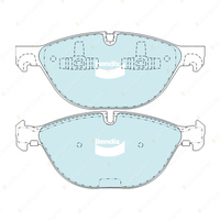 8Pcs Front + Rear Bendix Euro Brake Pads Set for BMW X5 E70 F15 F85 X6 F16 F86