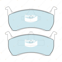 8Pcs Bendix GCT Brake Pads Set for Ford Fairlane NF NL 4.0 4.9 LTD DF DL