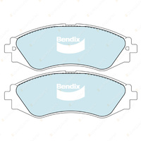 8Pcs Bendix GCT Brake Pads Set for Daewoo Leganza KLAV 2.0 2.2 16V FWD