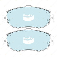 8Pcs Bendix GCT Brake Pads Set for Toyota Mark II JZX100 Soarer JZZ 30 31 UZZ31