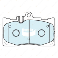 8Pcs Bendix GCT Brake Pads Set for Lexus LS UCF30 430 4.3 207 kW RWD Sedan