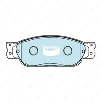 8Pcs Bendix GCT Brake Pads Set for Jaguar S-TYPE X200 4.2 V8 219 kW 291 kW