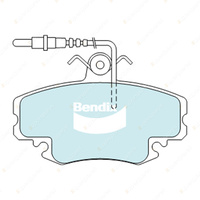 8Pcs Bendix GCT Brake Pads Set for Renault 11 B C37 19 853 D53 B C53 D53 L53 S53