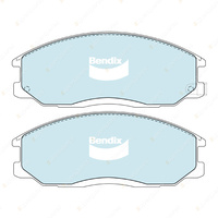 8Pcs Bendix GCT Brake Pads Set for Ssangyong Kyron 2.0 Xdi 104 kW RWD Wagon