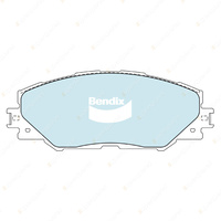 8x Bendix GCT Brake Pads Set for Toyota Rav 4 ZSA42 ALA49 ACA 38 33 ASA44 GSA33