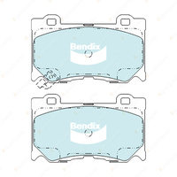 8Pcs Bendix GCT Brake Pads Set for Nissan 370 Z Z34 3.7 243 kW 245 kW RWD