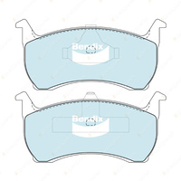 8pcs Front + Rear Bendix HD Brake Pads Set for Ford Fairlane NA NC LTD DA DC