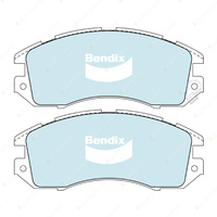 8pcs F + R Bendix HD Brake Pads Set for Subaru Liberty BC BD BF Outback BG BG9