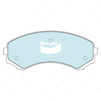 8pcs Front + Rear Bendix HD Brake Pads Set for Holden Frontera UES 2.2 3.2