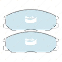 8pcs F + R Bendix HD Brake Pads Set for Ssangyong Rexton GAB 2.7 Xdi 120 kW