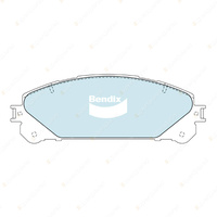 8pcs Front + Rear Bendix HD Brake Pads Set for Lexus RX GSU35 350 3.5 203 kW AWD