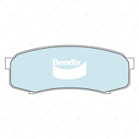 8pcs Front + Rear Bendix HD Brake Pads Set for Toyota Fortuner GUN156 2.8 D 4x4