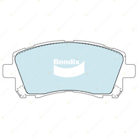 8pcs F + R Bendix ULT+ Brake Pads Set for Subaru Forester SF Impreza GC GF
