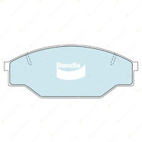 Bendix 4WD Brake Pads Shoes Set for Toyota Hiace LH3 LH5 LH7 2.2 D 49 kW RWD