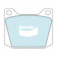 Bendix GCT Brake Pads Shoes Set for Ford Fairlane ZA ZB Falcon XP RWD