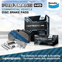 Bendix Front Protrans HD Disc Brake Pads for Isuzu NLR 200 275 45-150 55-150