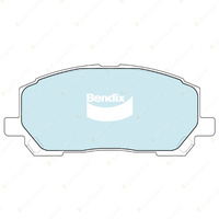 8Pcs Front + Rear Bendix 4WD Brake Pads Set for Toyota Kluger MCU28R 3.3 171 kW