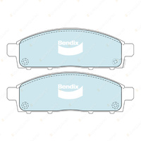 8Pcs Front + Rear Bendix 4WD Brake Pads Set for Mitsubishi Challenger PB PC 2.5