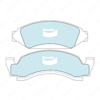 Bendix 4WD Brake Pads Shoes Set for Ford Bronco F100 F150 AWD RWD Ute 4x4 68-91