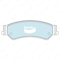 8Pcs Bendix GCT Brake Pads Set for Ford Fairlane BF Territory SX SY 4.0 5.4