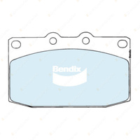 8x Bendix GCT Brake Pads Set for Mazda RX-7 FC FD Series 3 6 7 1.3 RWD