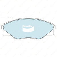 Bendix HD Brake Pads Shoes Set for Toyota Hilux TGN16 2.7 KUN16 GGN15 08 - on