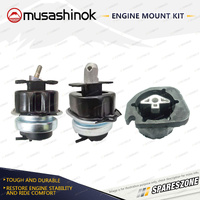 Musashinok Front + Rear Engine Mount Kit for BMW X5 30d E70 X6 30d E71 xDrive