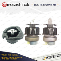 Musashinok Front + Rear Engine Mount Kit for BMW X5 M50d 25d 30d 40d F15 13-18