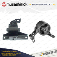 Musashinok LH + RH Engine Mount Kit for Mitsubishi Lancer CJ EVO X 2.0L 4Cyl AWD