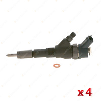 4 x Bosch Common Rail Injectors for Peugeot 306 N5 406 D9 2.0L I4 8V 1999-2004
