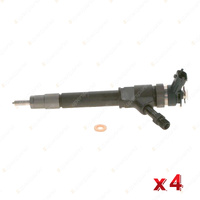 4 x Bosch Common Rail Injectors for Mazda BT-50 UN BOSS B3000 3.0L WEAT I4 06-11