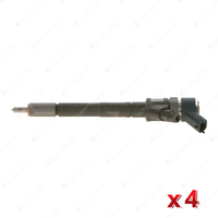 4 x Bosch Common Rail Injectors for Volvo C30 Drive 1.6L D4164T I4 16V 10-13