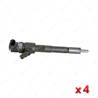 4 x Bosch Common Rail Injectors for Fiat Panda Trekking 1.2L 199A9 I4 16V 13-15