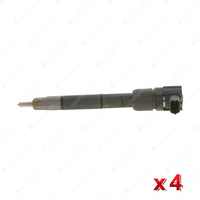 4 x Bosch Common Rail Injectors for Kia Rondo RP 1.7L D4FD I4 16V Wagon 13-15