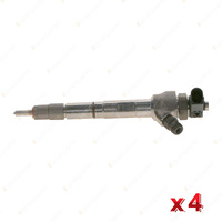 4 x Bosch Common Rail Injectors for Volkswagen Golf MK7 2.0 CRBC I4 12-14 Euro 6