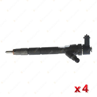 4 x Bosch Common Rail Injectors for Renault Master X62 2.3L I4 16V Van 2013-On