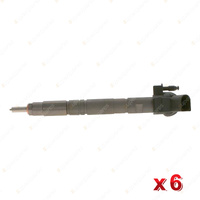 6 x Bosch Common Rail Injectors for Audi A4 B7 A6 Allroad C6 A8 D3 Q7 4L 3.0L V6