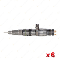 6 x Bosch Common Rail Injectors for Freightliner Argosy SSB TSB Coronado 14.8 I6