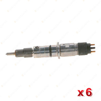 6 x Bosch Common Rail Injectors for Sany STC250T4 8.9L I6 12V 2021-On Euro 5