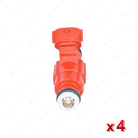 4 x Bosch Fuel Injectors for Nissan Pulsar N16 1.5L QG15DE I4 16v 66kW FWD 01-03