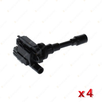 4 x Bosch Ignition Coils for Mitsubishi Pajero IO QA ZR Galant 2.0L I4 16V 01-07