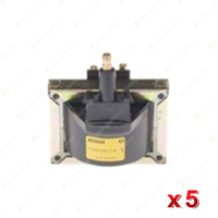 5 x Bosch Ignition Coils for Volvo 850 2.0L B5204F I5 20V Sedan Wagon 1991-1996