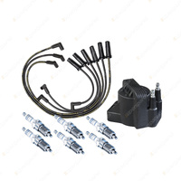 Bosch 6 Spark Plugs Coil Lead Kit for Toyota Lexcen T4 T5 VS 3.8L V6 95-97
