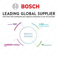 Bosch Ignition Leads for Holden Drover QB 1.3L G13A I4 8V 1985-1987