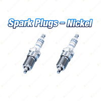 2 x Bosch Nickel Spark Plugs for BMW R 100 R 45 R 75 R 80 R 90 1984-1996
