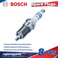 8Pcs Bosch Double Iridium Spark Plugs for Mercedes Benz GL63 ML500 ML63 166